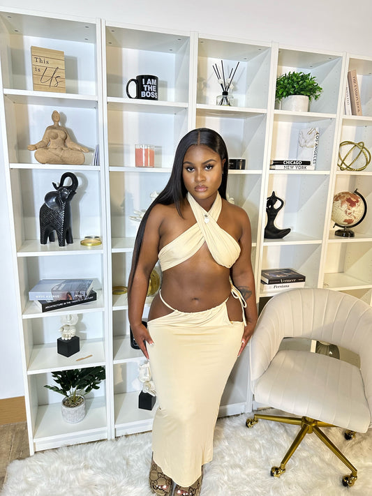 Tropics 2 piece skirt set